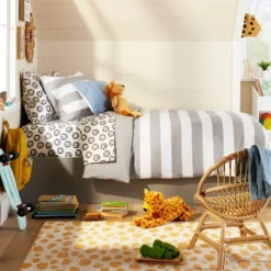 Pillowfort Sales Store 36 Rugby Striped Kids' Duvet Cover - Pillowfort™